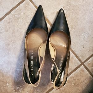 Antonio Melani Leather Heels